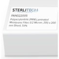 Sterlitech PAN Laminated Membrane Filter, 0.2um, Sheets, PK5 PAN022005